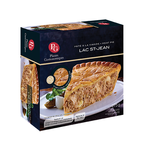 Pâté à la viande du Lac St‑Jean (275 g) — Plaisirs Gastronomiques Pâté à la viande du Lac St‑Jean (275 g) — Plaisirs Gastronomiques